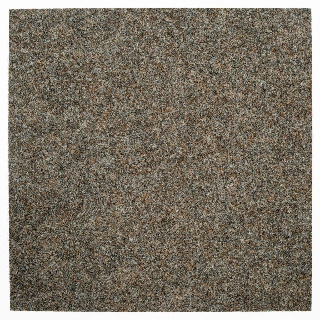 Teppichfliese Braun Dynamic 50x50 cm Florhöhe 6,5 mm