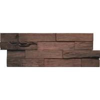 Wandverkleidung Driftwood Hevea Bali Sea - Dunkelbraun, Basics, Holz (56/20/2cm)