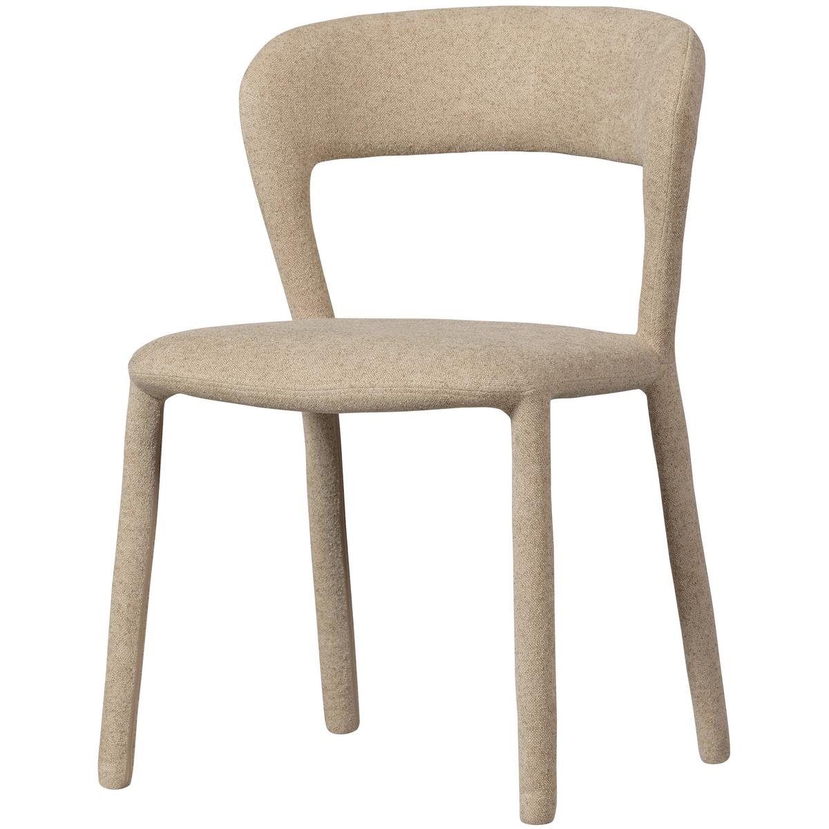 Stuhl-Set Noble Sandfarben B: 51cm - Sandfarben, MODERN, Textil (51/76/56cm) - Livetastic