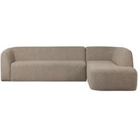 Ecksofa Sloping Naturfarben S: 274x225cm - Naturfarben, Design, Textil (274/225cm) - Livetastic