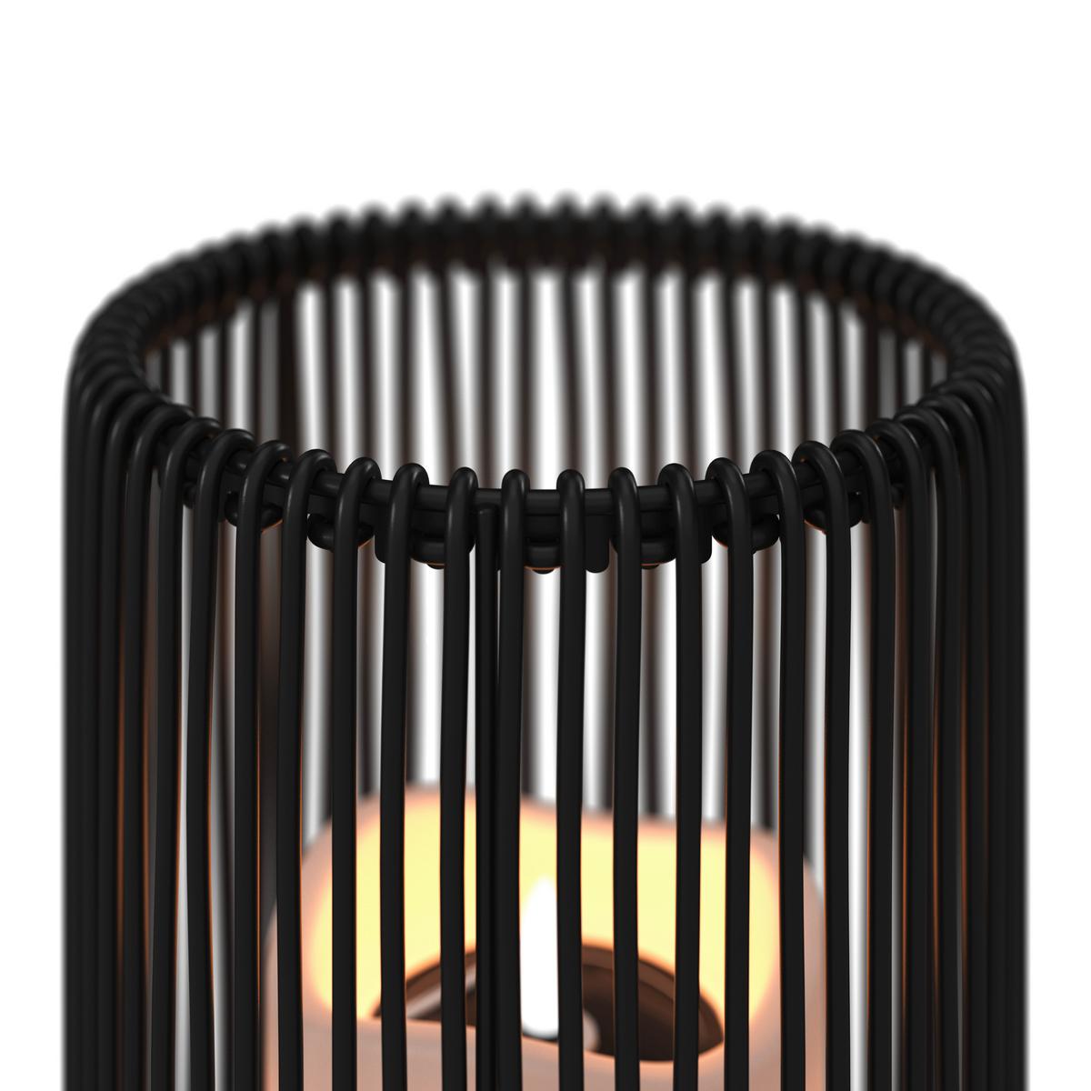 SOLÁRNE SVIETIDLO NANAY - čierna, Modern, kov/plast (12/78cm) - Bessagi Garden