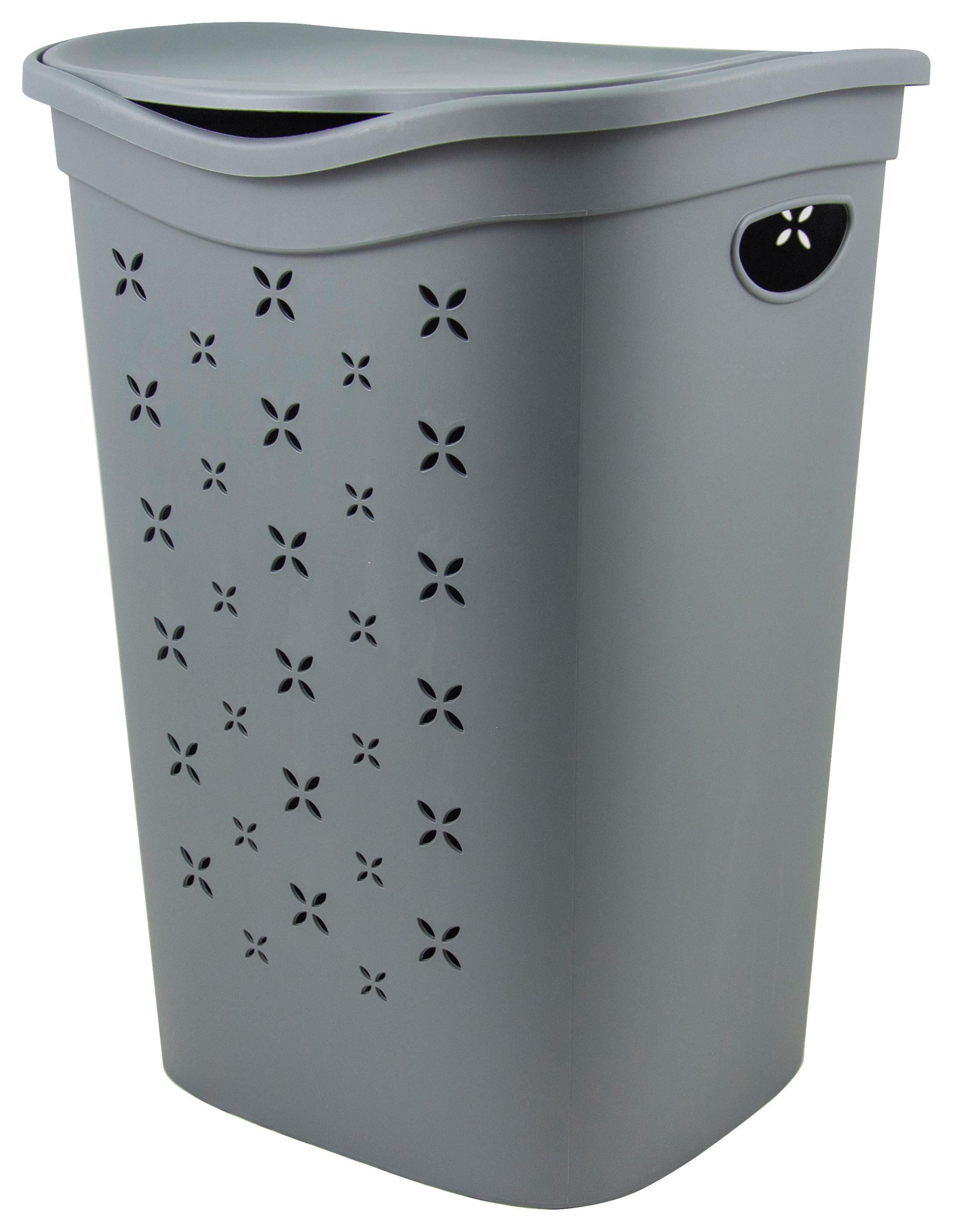 Szennyestartó Rosanna - cappuccino/antracit, Konventionell, műanyag (39,5/37/54cm) - Luca Bessoni