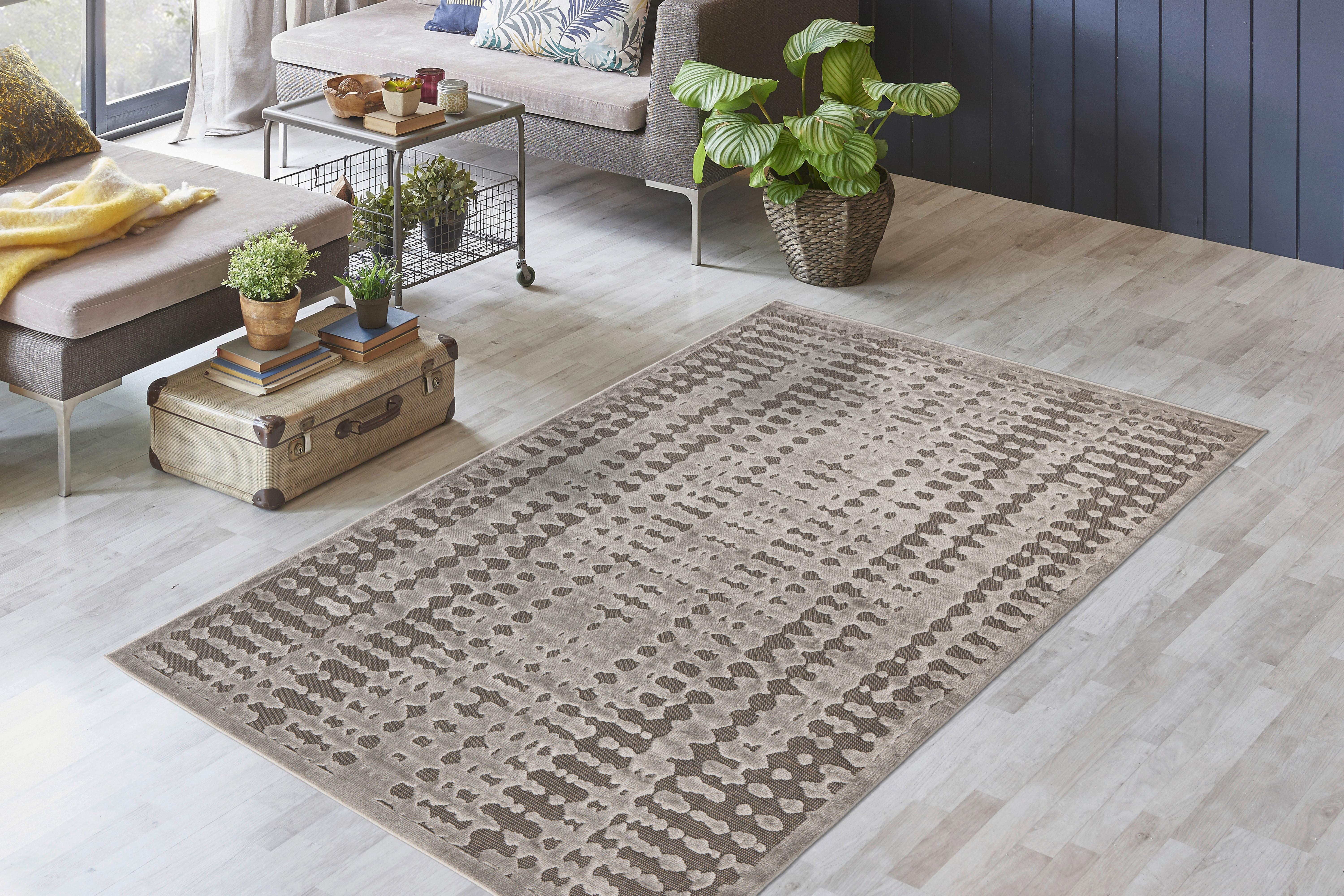 Flachwebteppich Madita 300 - Grau, KONVENTIONELL, Textil (120/170cm)