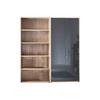 Aktenschrank Office Edition Eiche Dek./anthrazit,b:168,8cm - Anthrazit Hochglanz/Sonoma Eiche, MODERN, Holzwerkstoff (168,8/185,6/33cm) - MID.YOU