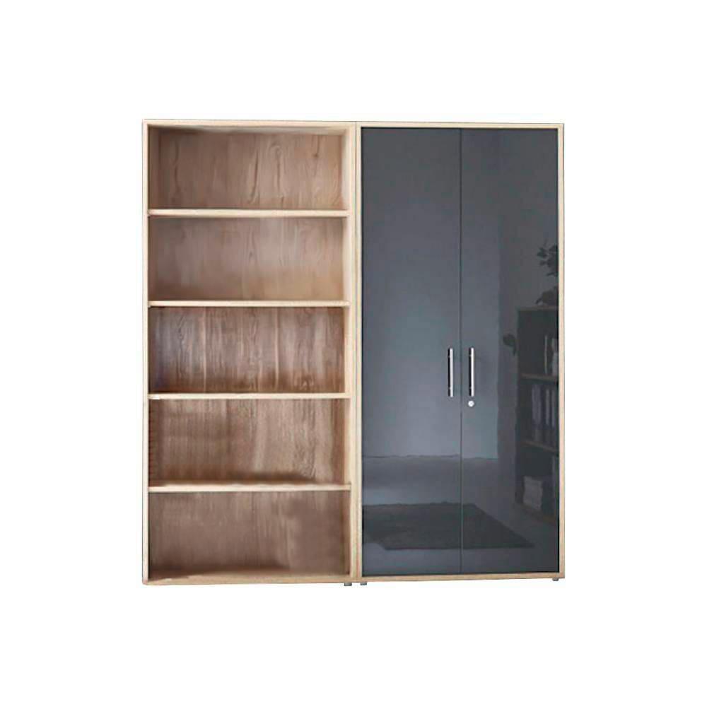 Aktenschrank Office Edition Eiche Dek./anthrazit,b:168,8cm