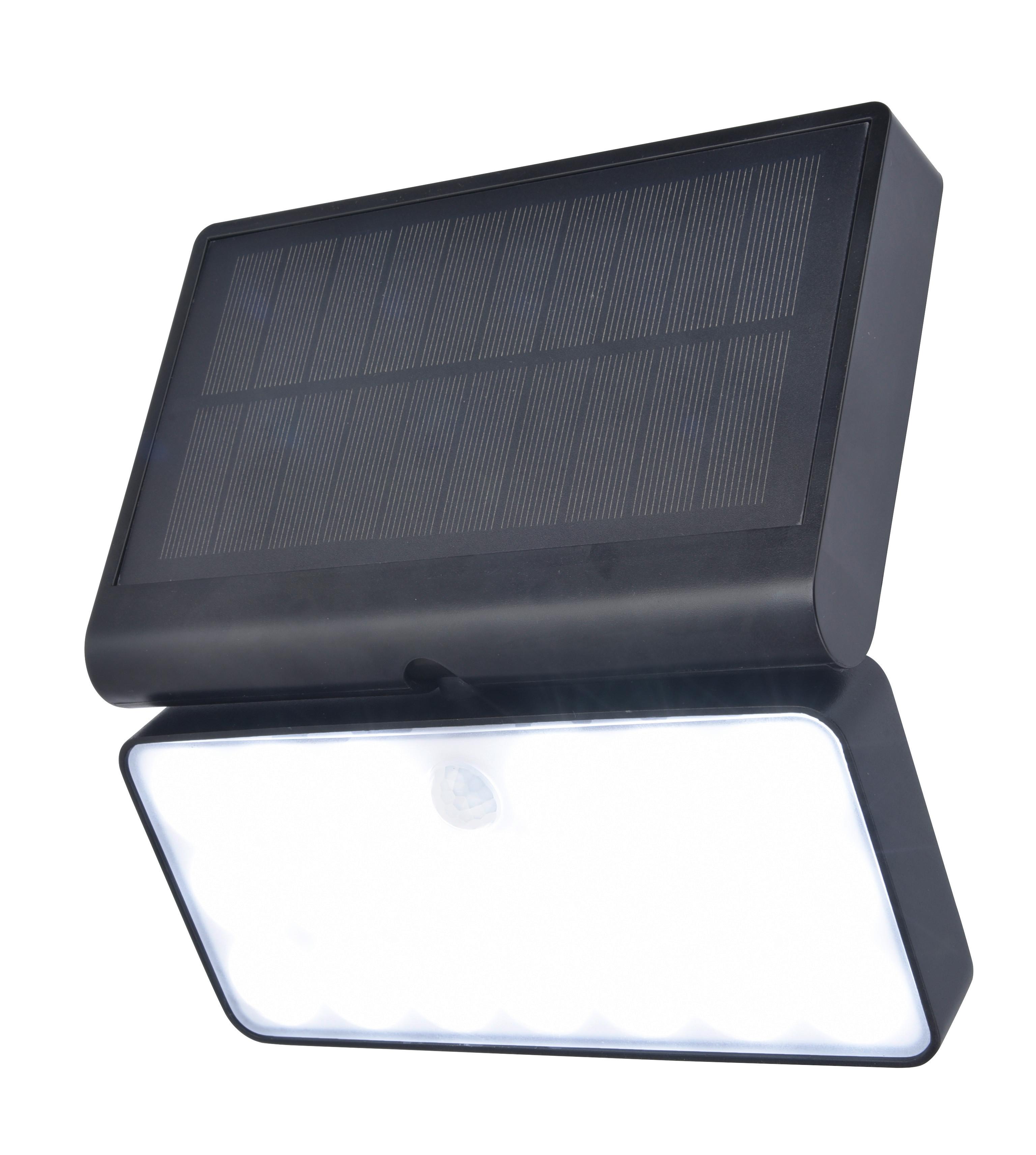 Solarleuchte 6935501330 Tuda - Schwarz/Weiß, Basics, Kunststoff (18/19,2/11,1cm)