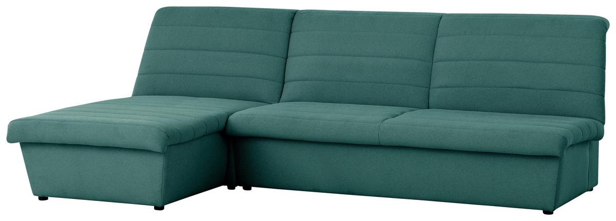 Ecksofa Looks Viii Grün - Schwarz/Grün, Design, Textil (168/274cm) - LOOKS by W.Joop