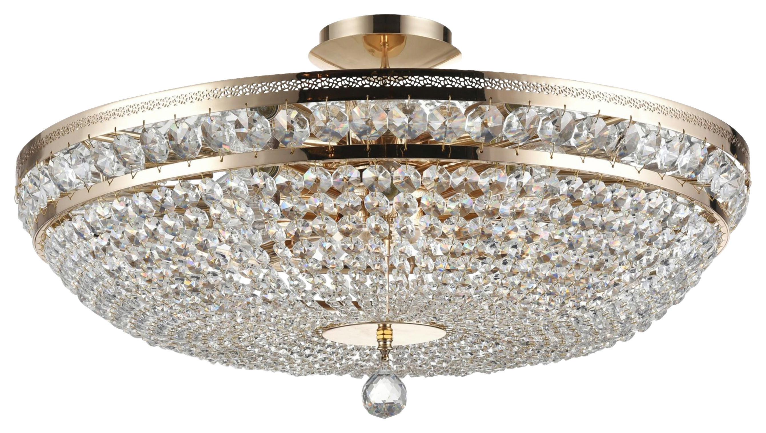 Kronleuchter Ottilia - Goldfarben, Basics, Glas/Metall (65/31,5/65cm) - MAYTONI