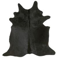 Rinderfell Schwarz 160x200 Cm - Schwarz, LIFESTYLE, Fell (160/200cm) - Linea Natura