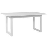Esstisch Ausziehbar Denver 160-200x90 Cm Weiß - Weiß, Design, Holzwerkstoff (160/90/75cm) - MID.YOU