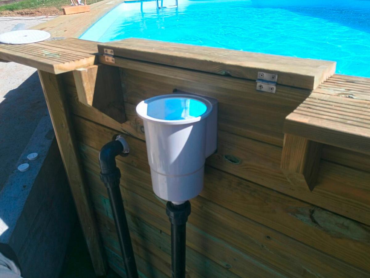 Pool-set Evora - Kieferfarben, KONVENTIONELL, Holz (620/420/133cm) - Gre