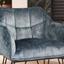 Armlehnstuhl Jayron B: 63 cm Blau - Blau/Schwarz, Basics, Textil/Metall (63/81/55cm) - Livetastic Armlehnstuhl Jayron B: 63 cm Blau - Blau/Schwarz, Basics, Textil/Metall (63/81/55cm) - Livetastic