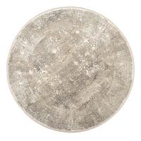 Webteppich Avignon Multicolor Rund Ø 200 cm - Goldfarben/Grau, Design, Textil (200cm) - Dieter Knoll