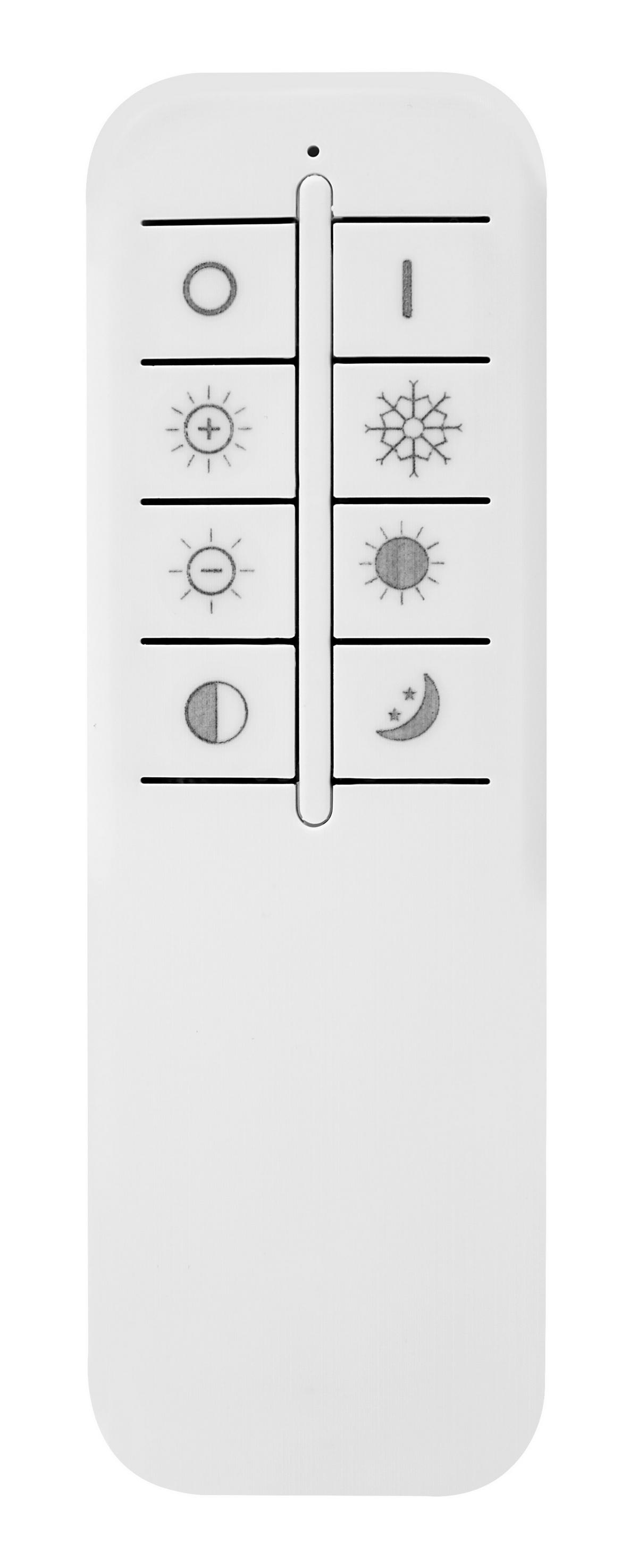 LED stropné svietidlo Luzia, max. 42 Watt - biela/farba duba, kov/plast (60/10cm) - Premium Living