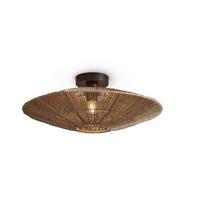 DECKENLEUCHTE IGUAZU/C/4012/N - Naturfarben, Trend (40/40/12cm) - Good & Mojo