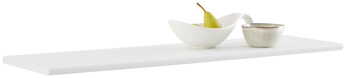 Wandboard Joker Weiß B: 90 Cm - Weiß, Trend, Holzwerkstoff (90/1,8/28cm)