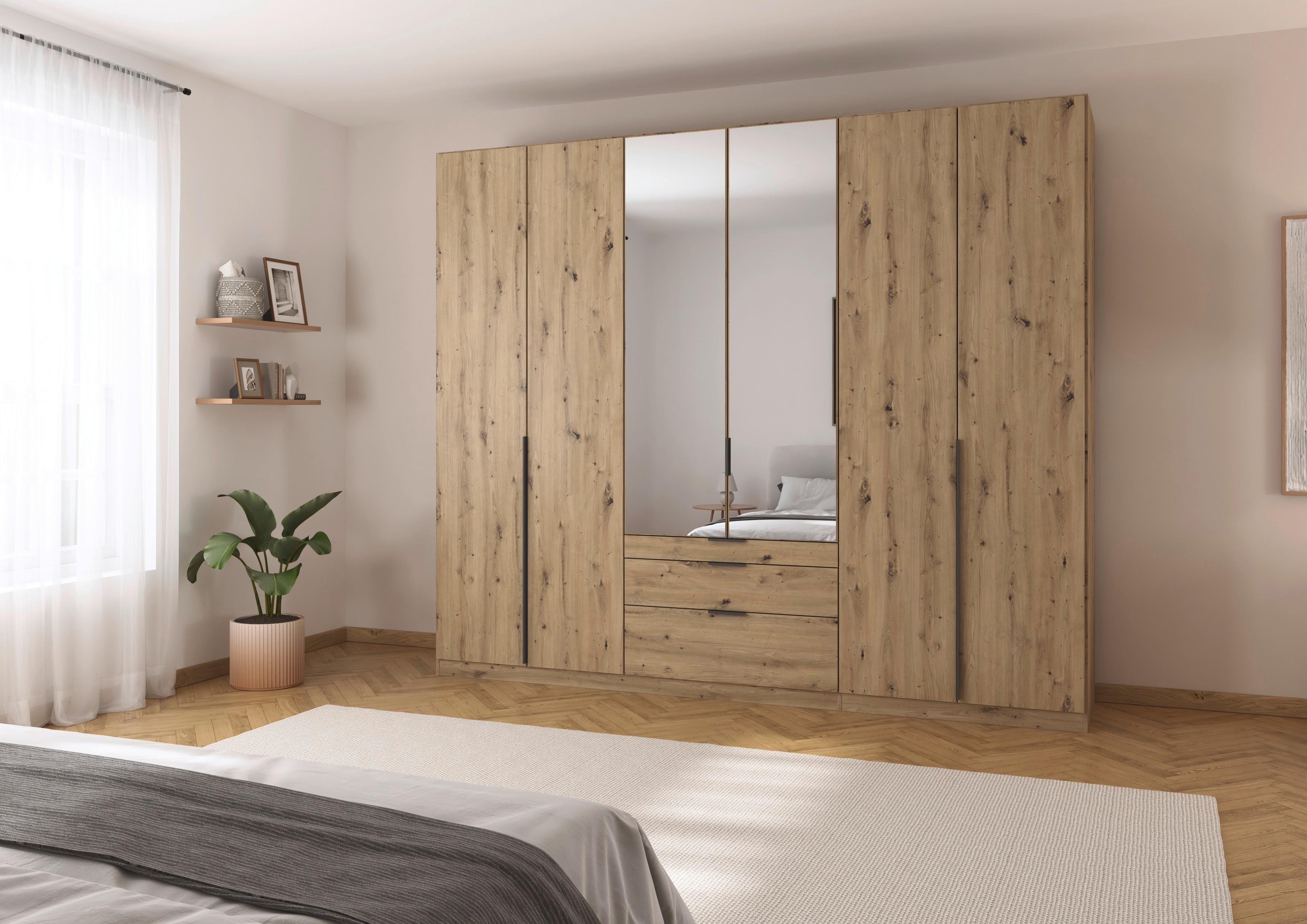 Drehtürenschrank Alabama Eiche Dekor B: 271 Cm - Eiche Artisan, MODERN, Holzwerkstoff (271/229/54cm) - Rauch Möbel