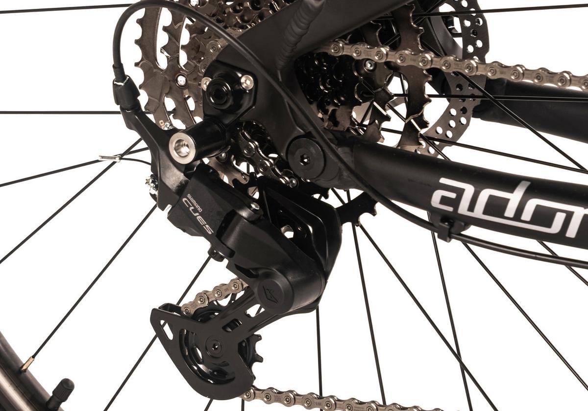 E-mountainbike Fully 29'' Schwarz - Schwarz, LIFESTYLE, Metall (180/70/100cm)