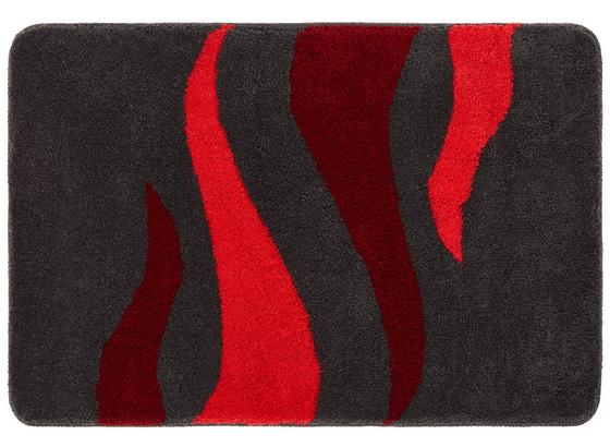 Badteppich Fury, 70x120cm - Rot, MODERN, Kunststoff (70/120cm) Badteppich Fury, 70x120cm - Rot, MODERN, Kunststoff (70/120cm)