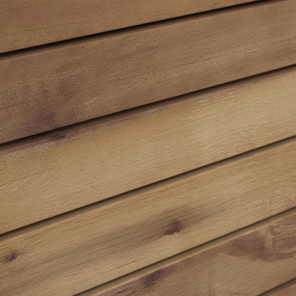 VYVÝŠENÝ ZÁHON CHRISTO 1 - černá/barvy akácie, Natur, dřevo/plast (32/34/32cm) - Mömax