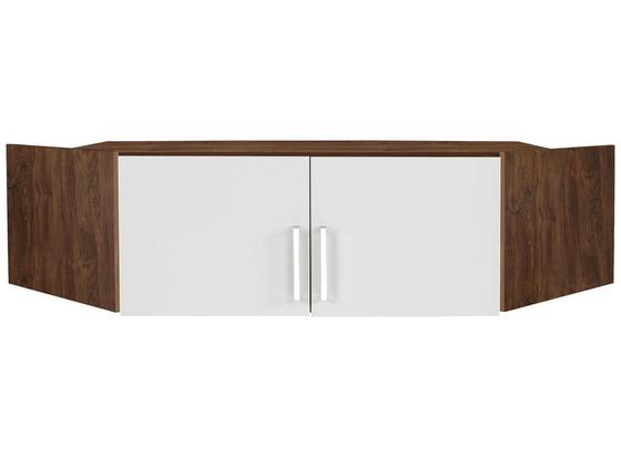 Aufsatzschrank zu Eckschrank Wien - Eichefarben/Weiß, KONVENTIONELL, Holzwerkstoff (120/39/54cm) Aufsatzschrank zu Eckschrank Wien - Eichefarben/Weiß, KONVENTIONELL, Holzwerkstoff (120/39/54cm)