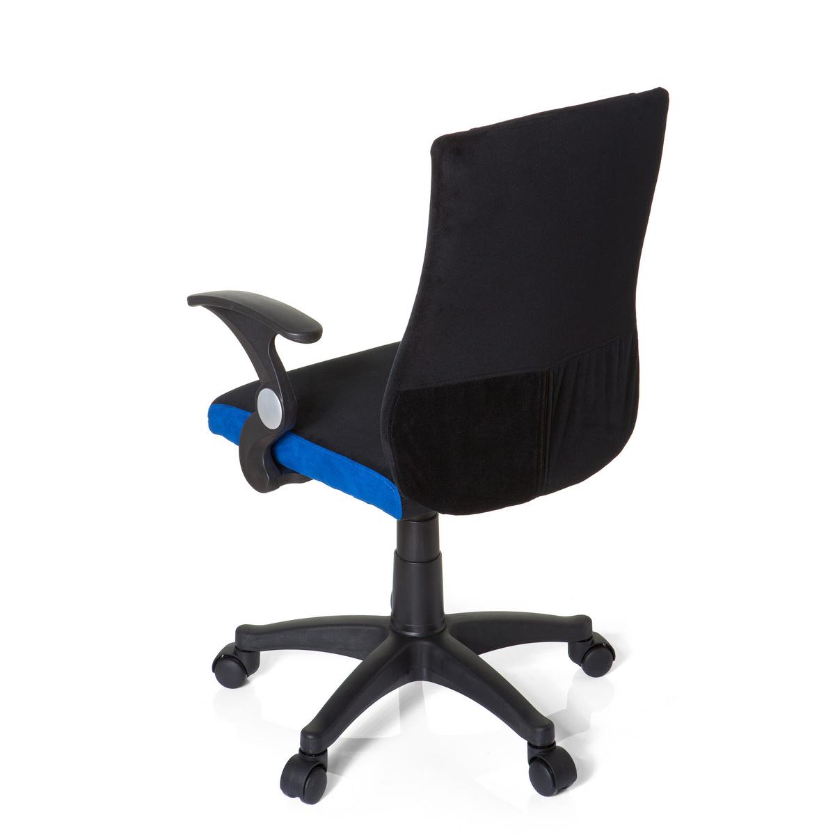 Jugenddrehstuhl Kiddy Pro Al Blau/Schwarz - Blau/Schwarz, Basics, Kunststoff (50/87-97/40cm) - MID.YOU