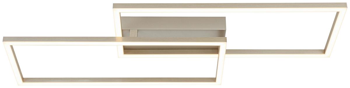STROPNÉ LED SVIETIDLO CEM - šampanská, Modern, kov/plast (75/30/7cm) - Mömax