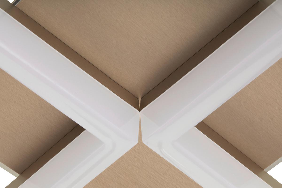 STROPNÍ LED SVÍTIDLO KOOL - šampaňská, Moderní, kov/plast (62/31/9cm) - Mömax