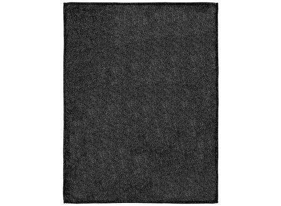 Wohndecke Alexia - Schwarz, KONVENTIONELL, Textil (150/200cm) - Ombra Wohndecke Alexia - Schwarz, KONVENTIONELL, Textil (150/200cm) - Ombra