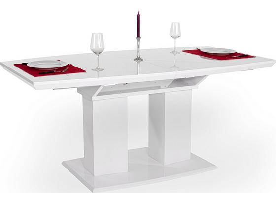 Výsuvný Stôl Malvin 180 Az - biela, Moderný, kompozitné drevo (180/76/90cm) Výsuvný Stôl Malvin 180 Az - biela, Moderný, kompozitné drevo (180/76/90cm)
