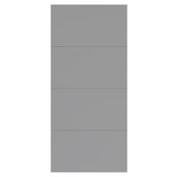 ČELNÍ PANEL UNIT - světle šedá, Moderní, kompozitní dřevo - Ondega