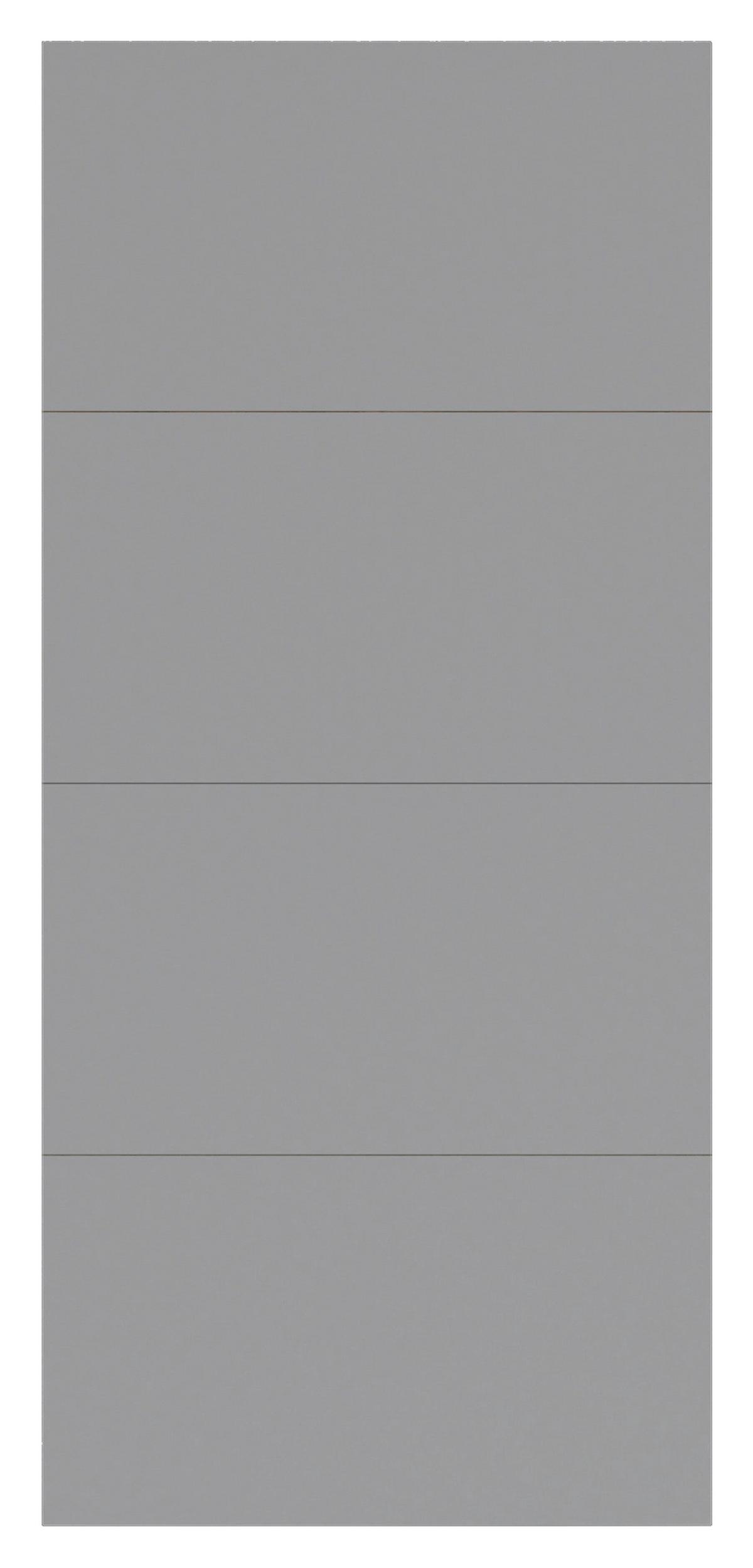 ČELNÍ PANEL UNIT - světle šedá, Moderní, kompozitní dřevo - Ondega