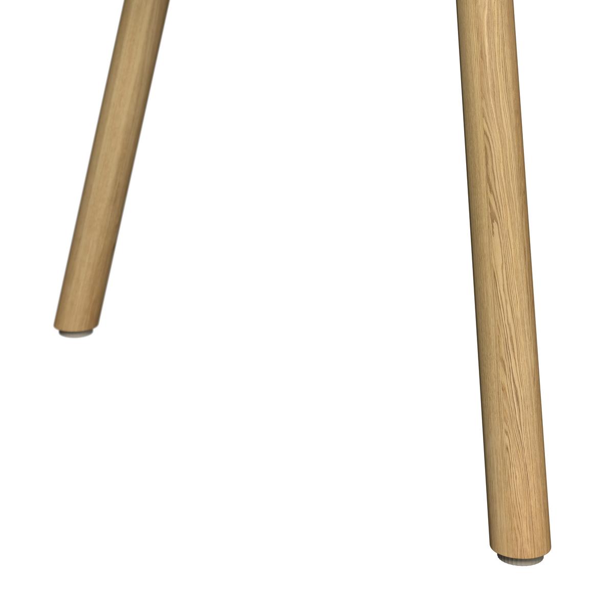 Gartentisch Kiel - Weiß/Naturfarben, MODERN, Kunststoff/Metall (180/74/90cm) - Beldano