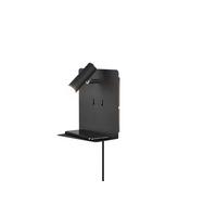 LED-Wandleuchte 222570232 Element - Schwarz, Basics, Metall (20/16/14cm) - Trio Leuchten