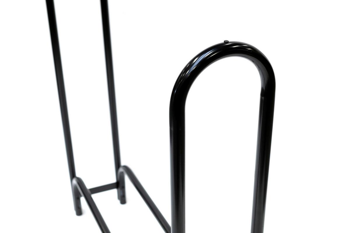 Kaminholzregal Kaminholzregal 126 Cm - Schwarz, Basics, Metall (25/118/126cm)