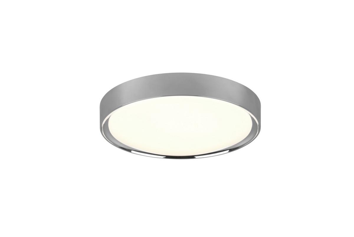 LED-Deckenleuchte Bad Clarimo Ip44 Weiß Ø 33 cm - Weiß, Basics, Kunststoff (33/33/9cm) - Trio Leuchten