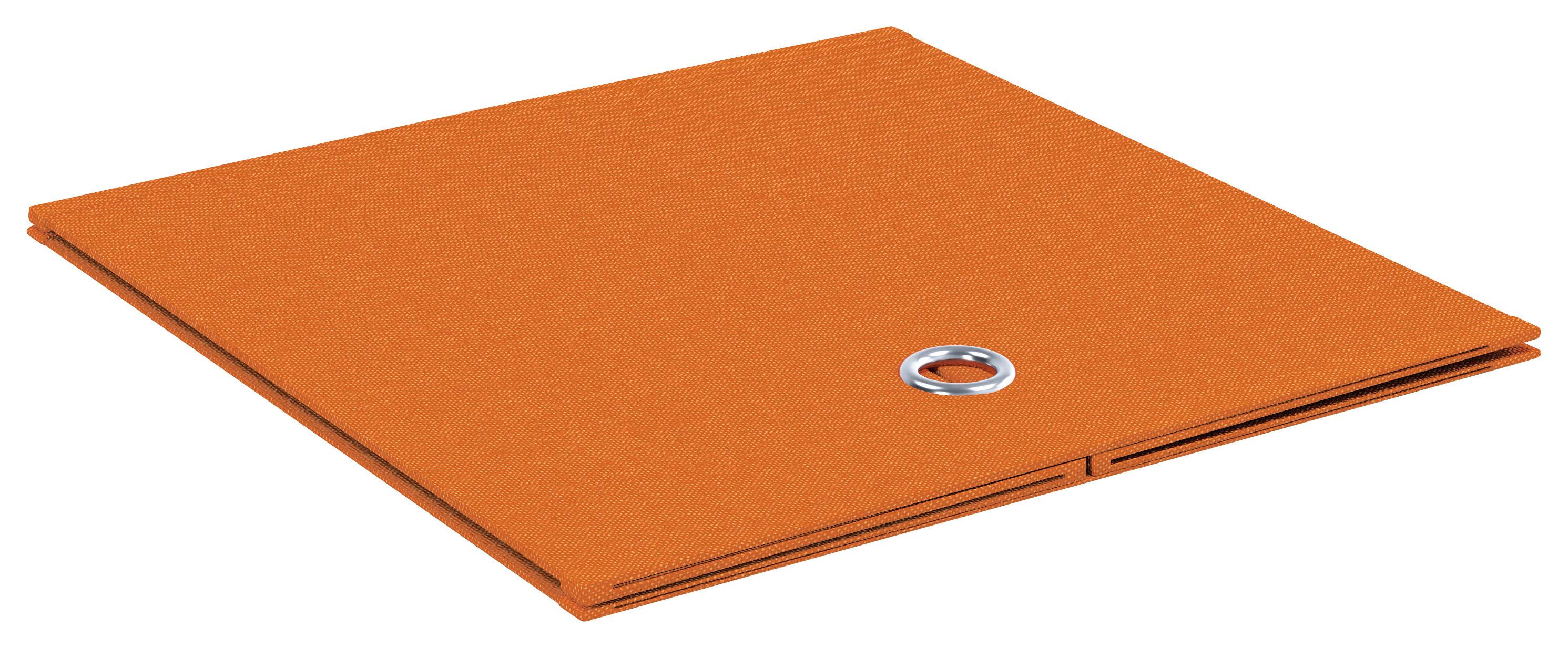 Faltbox Boxas Orange B: 27 cm - Orange, Basics, Kunststoff (27/28/27cm) - MID.YOU