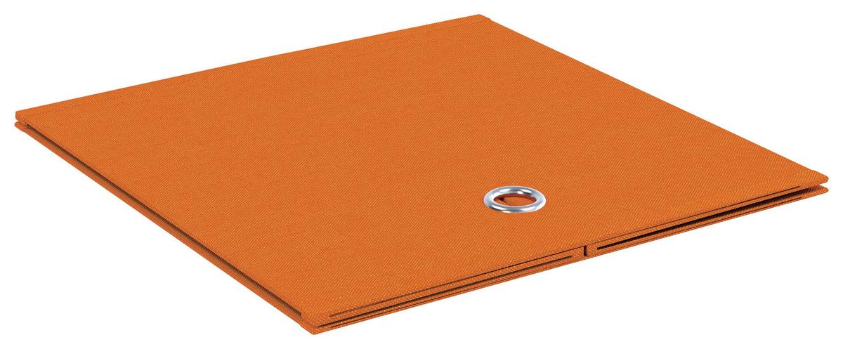 Faltbox Boxas Orange B: 27 cm - Orange, Basics, Kunststoff (27/28/27cm) - MID.YOU