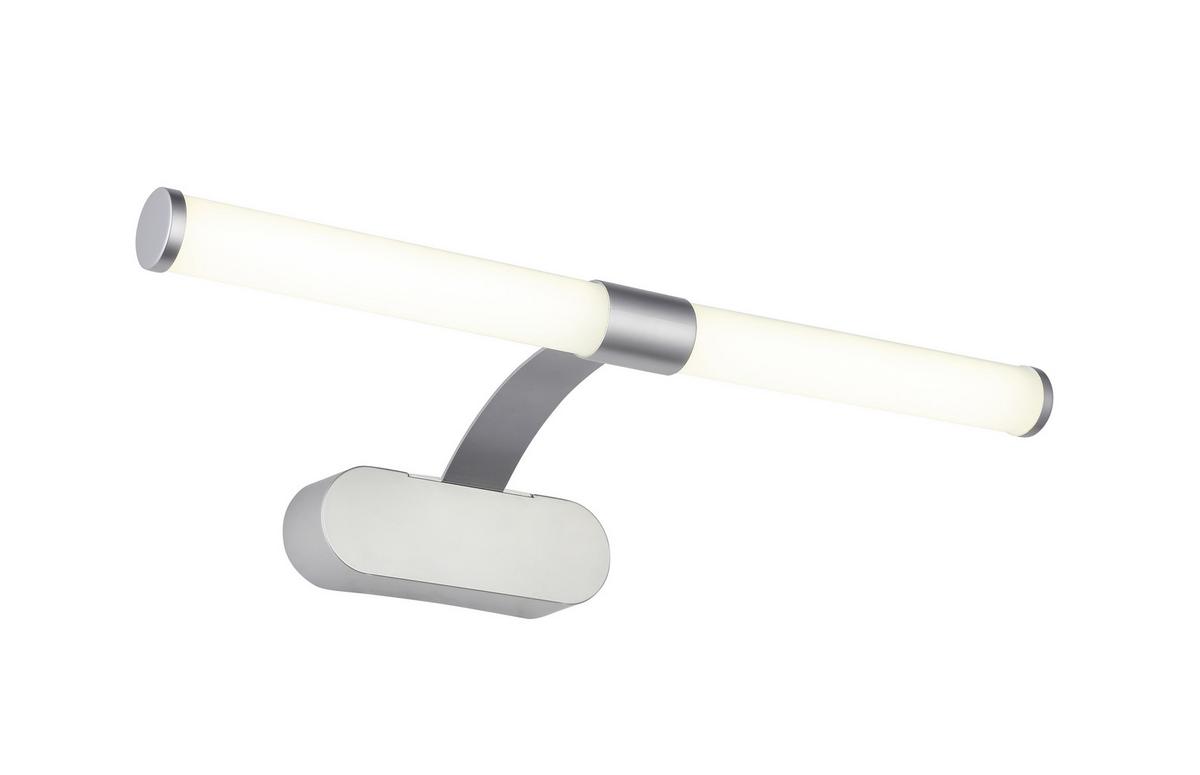 Led-wandleuchte Sinan 1-Flammig - Silberfarben, MODERN, Kunststoff/Metall (40/16,8/9,6cm) - Luca Bessoni