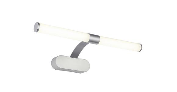 LED-Wandleuchte Sinan 1-Flammig - Silberfarben, MODERN, Kunststoff/Metall (40/16,8/9,6cm) - Luca Bessoni