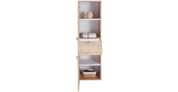 Hochschrank Fresh B: 40 cm, Eiche Artisan - Eiche Artisan, KONVENTIONELL, Holzwerkstoff (40/147/38,5cm) - Ondega