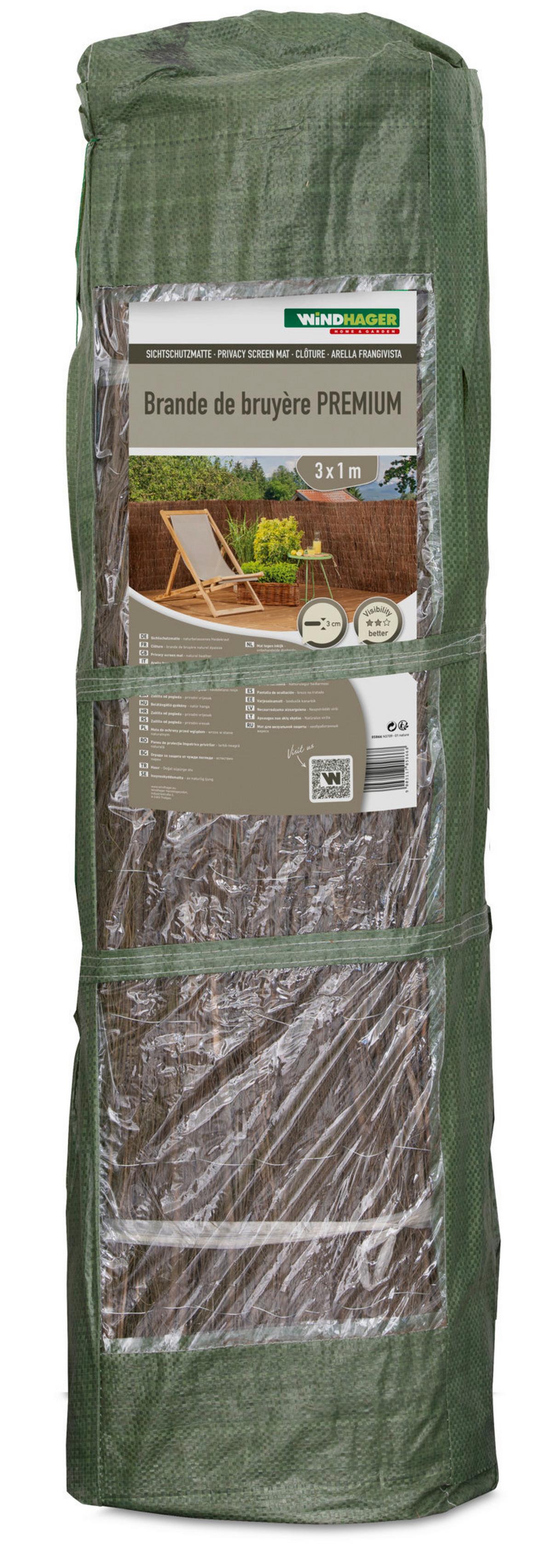 Sichtschutz Bdb Premium Naturfarben - Naturfarben, Basics, Naturmaterialien (300/100cm)