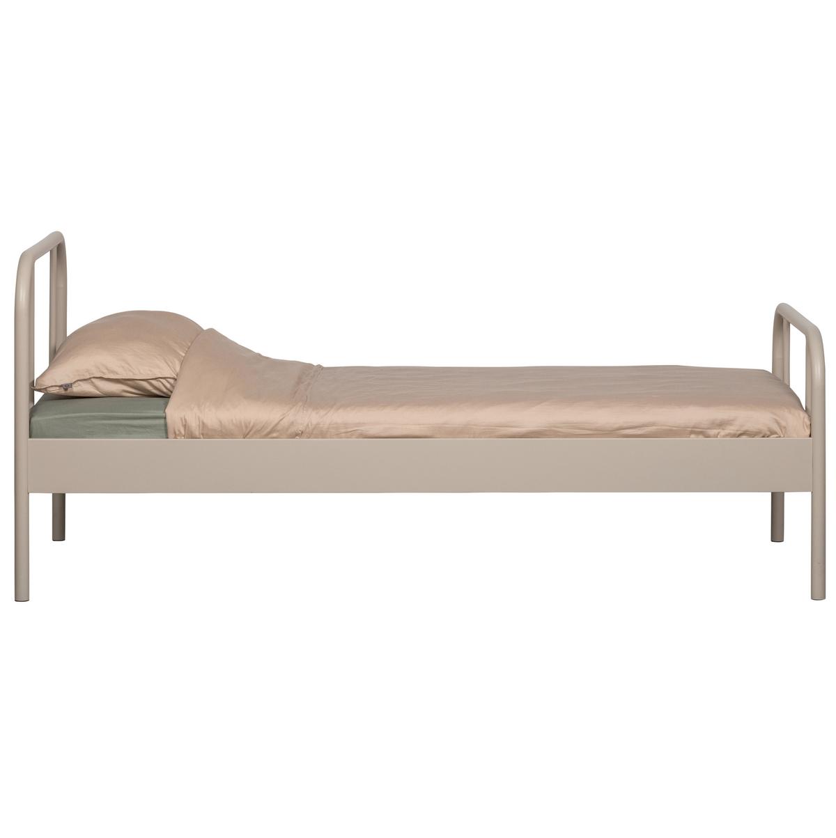 METALLBETT Mata Sandfarben 90x200cm - Sandfarben, Basics, Metall (90/200cm) - MID.YOU