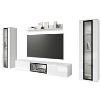 OBÝVACIA STENA CARO - čierna/biela, Trend, kompozitné drevo/plast (262/141,9/33cm) - Livetastic