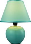 Asztali Lámpa Cindy - Zöld, konvencionális, Kerámia/Textil (18/23cm) - Ombra