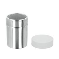 Puderzuckerstreuer Mads D/H: ca. 7,3/9,3 cm - Silberfarben, Basics, Metall (7,3/9,3cm) - Metaltex