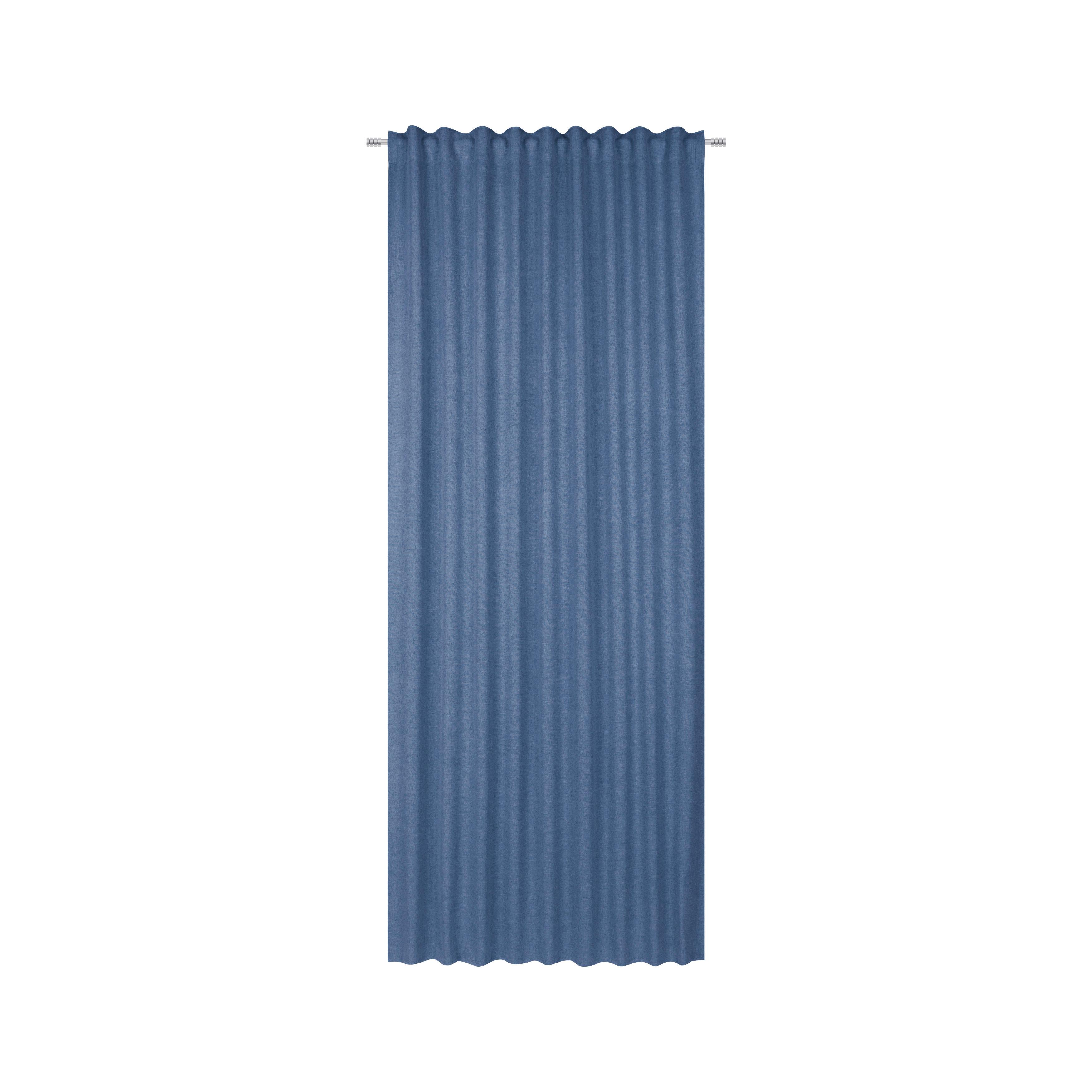 Hotový Záves Ulrich, 135/245cm, Modrá - modrá, textil (135/245cm) - Modern Living