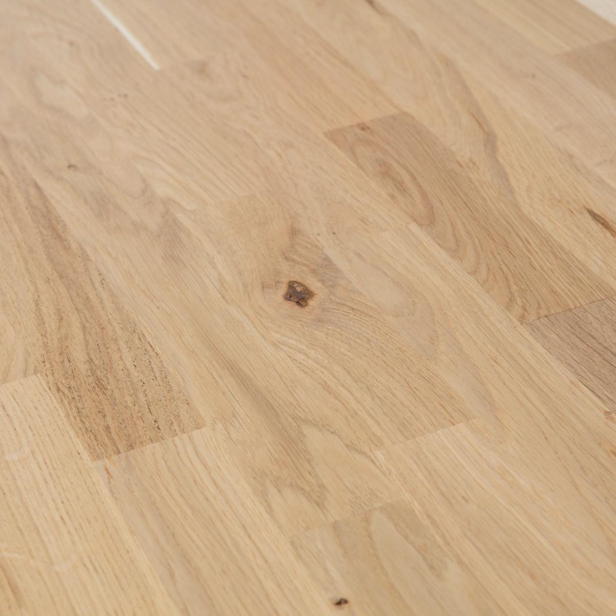Esstisch Tablo Naturfarben/Schwarz L: 240cm - Schwarz/Naturfarben, MODERN, Holz/Metall (240/100/77cm) - Livetastic