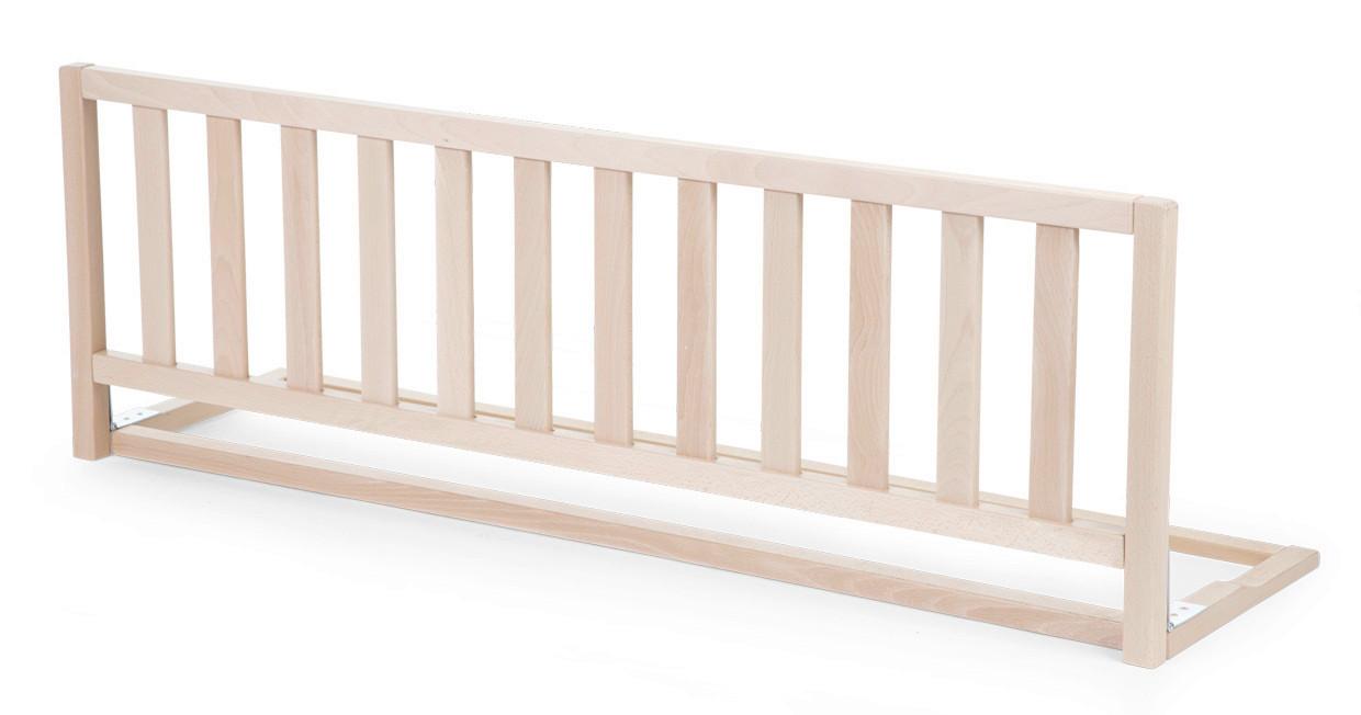 Bettschutzgitter, Bera Buche Massiv, L: 120 cm - Naturfarben, Basics, Holz (120/33/40cm) - P & B