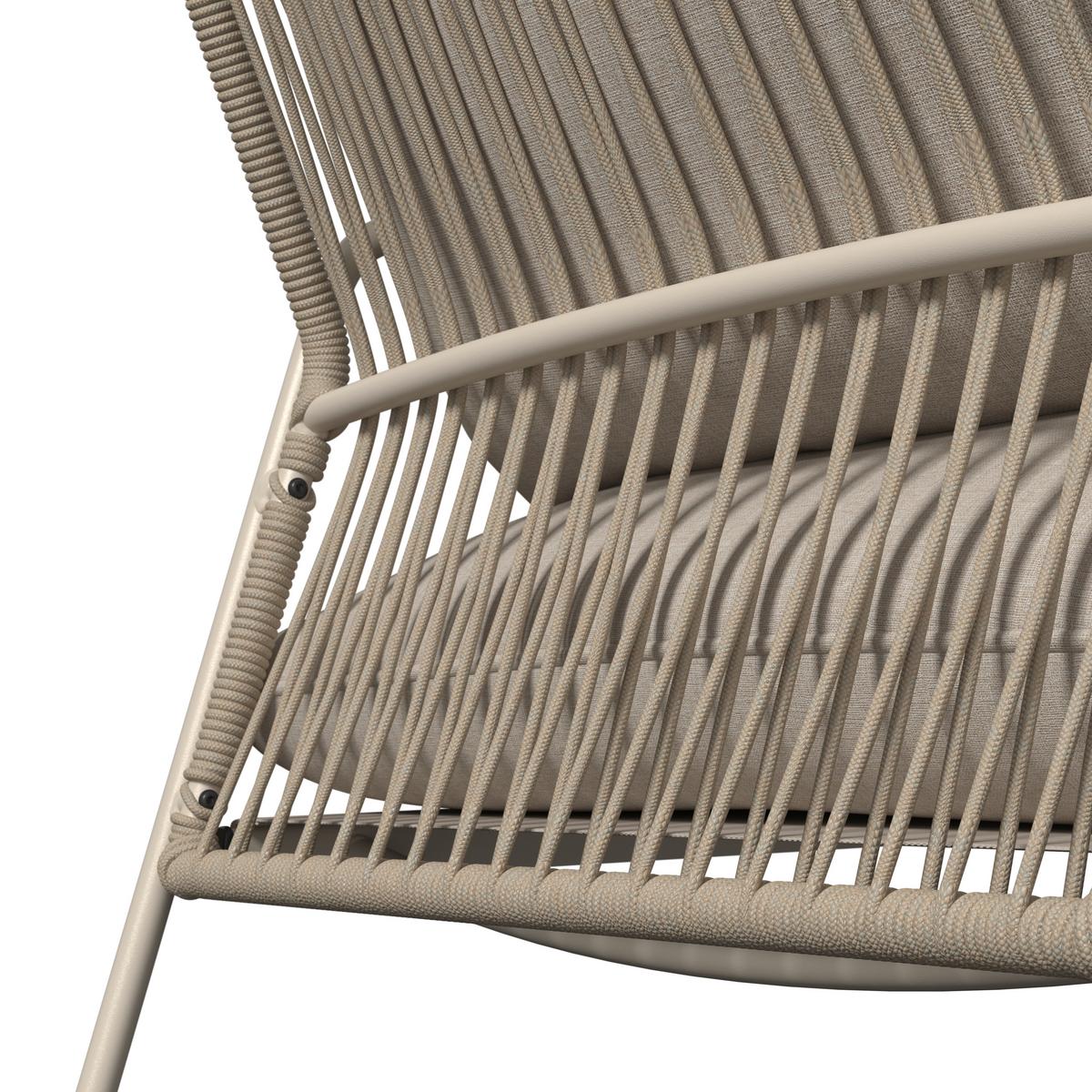 SADA NA BALKON MALE - béžová, Moderní, kov/textil (85,5/68/78,5cm)